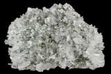Quartz Crystal Cluster With Pyrite - Peru #124438-1